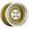 Klutch SL1 15x8,5 ET17 4x100 Gold w/ Machined Lip